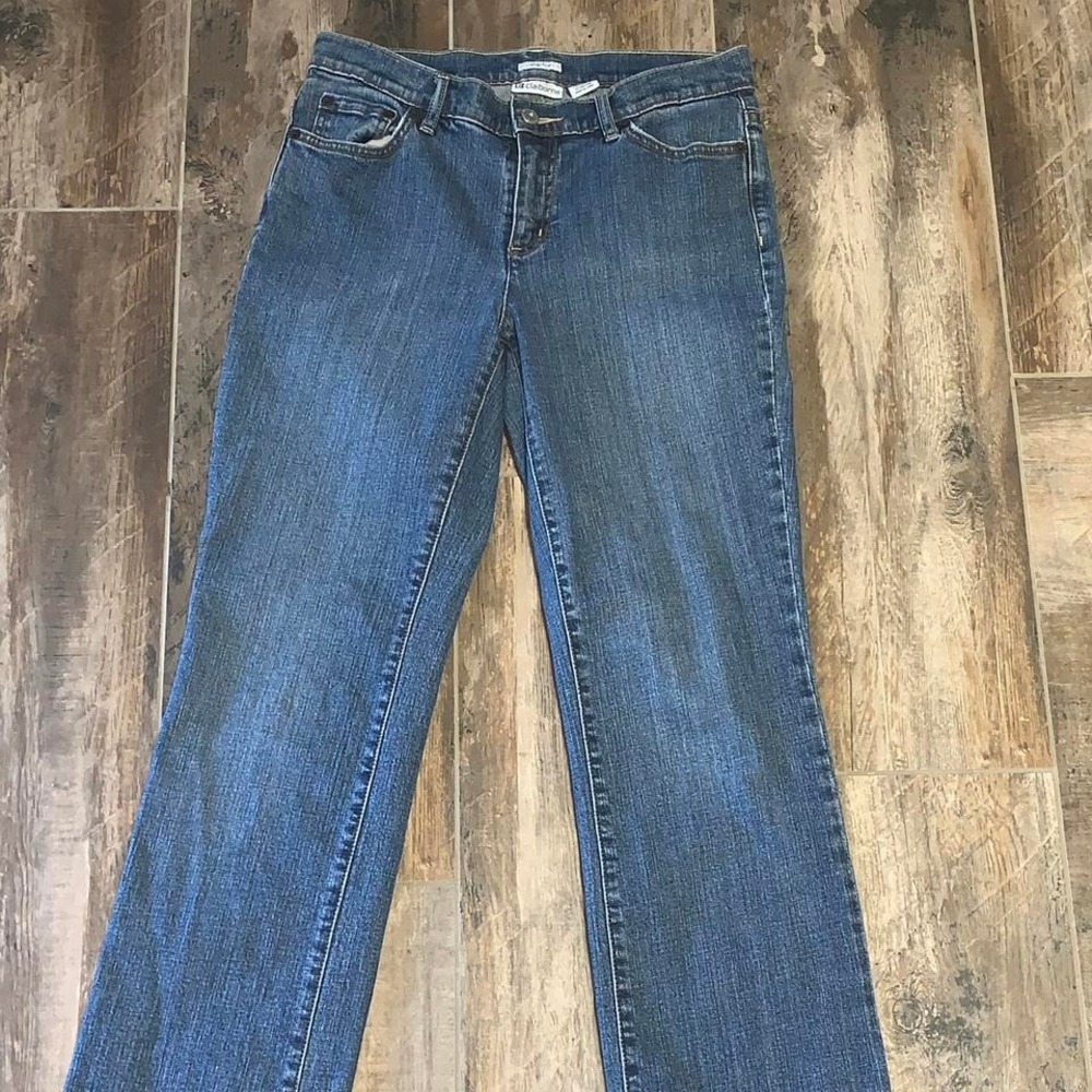 Liz Claiborne stretch mom jeans high waisted size 4